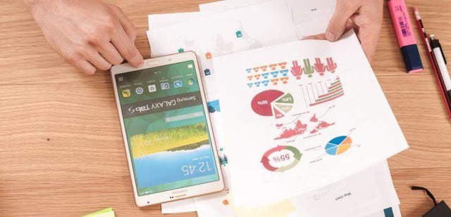 Printed Reports and A Tablet